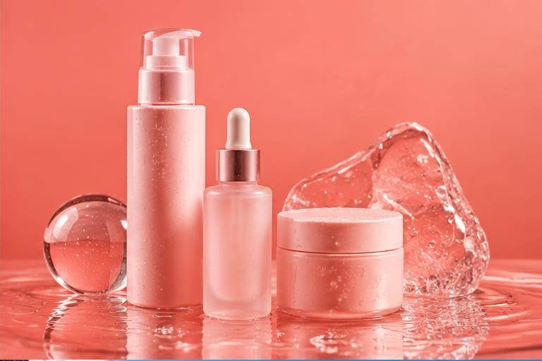 Page d’accueil de boutique en ligne cosmétique réalisée par GOagency
